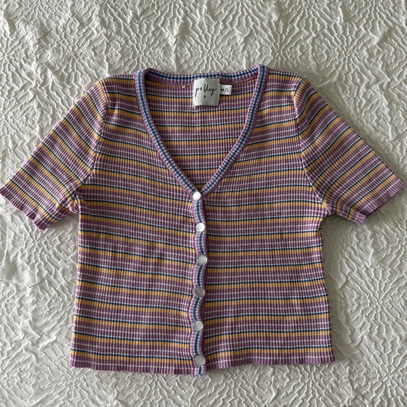 Princess Polly Tops - Princess Polly Colorful Crop Top